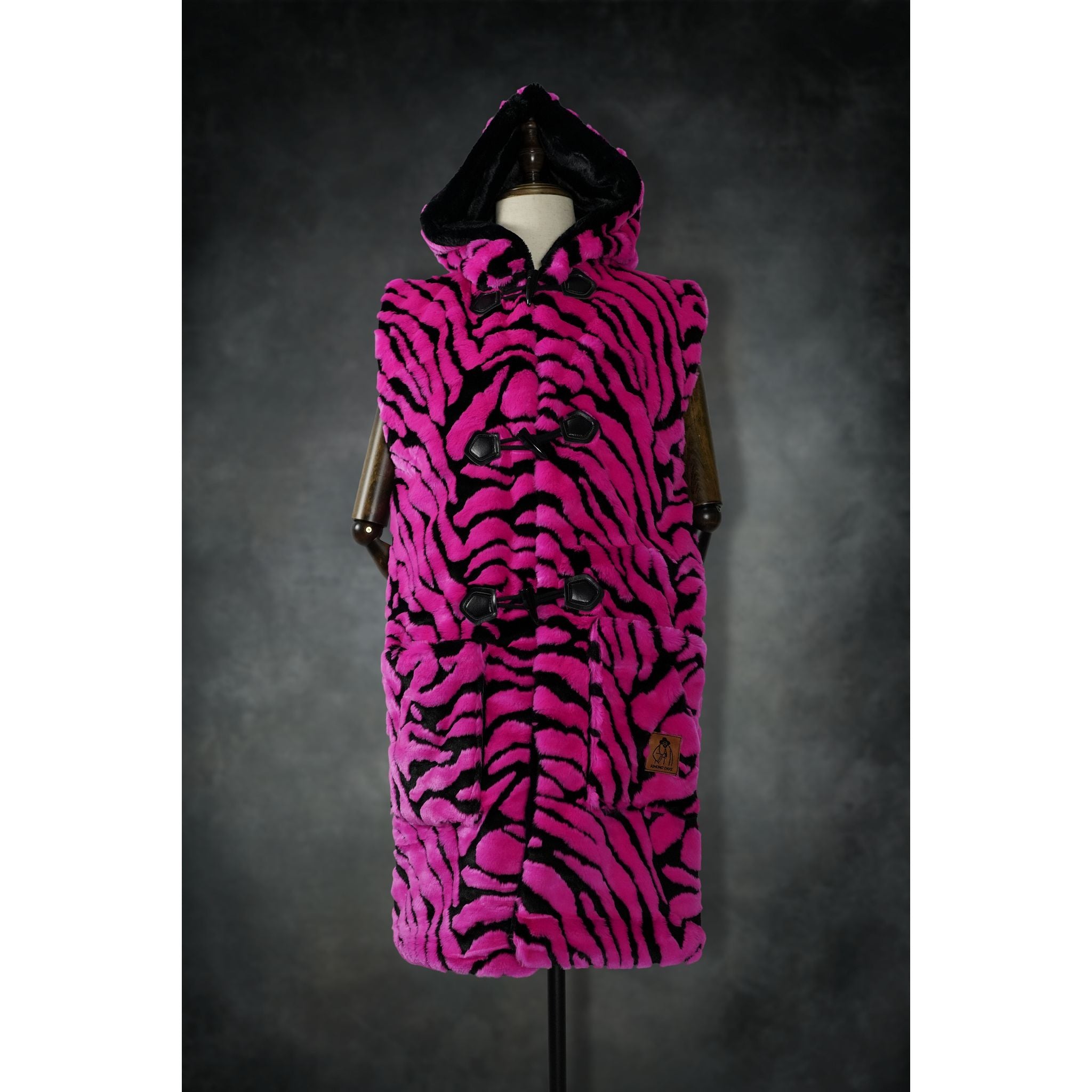 Pink Party Zebra Rambler