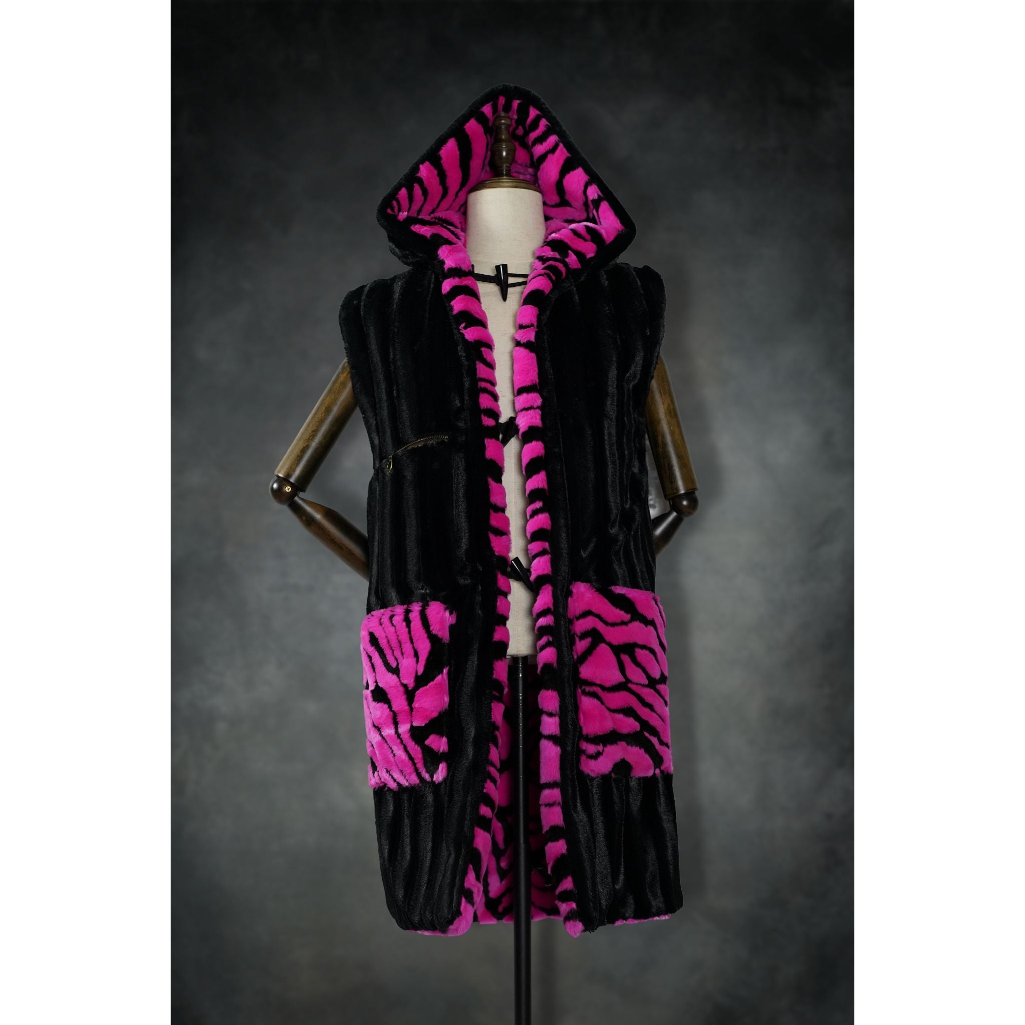 Pink Party Zebra Rambler