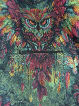 Forest Tapestry Owl Hoodie- Pre-Order