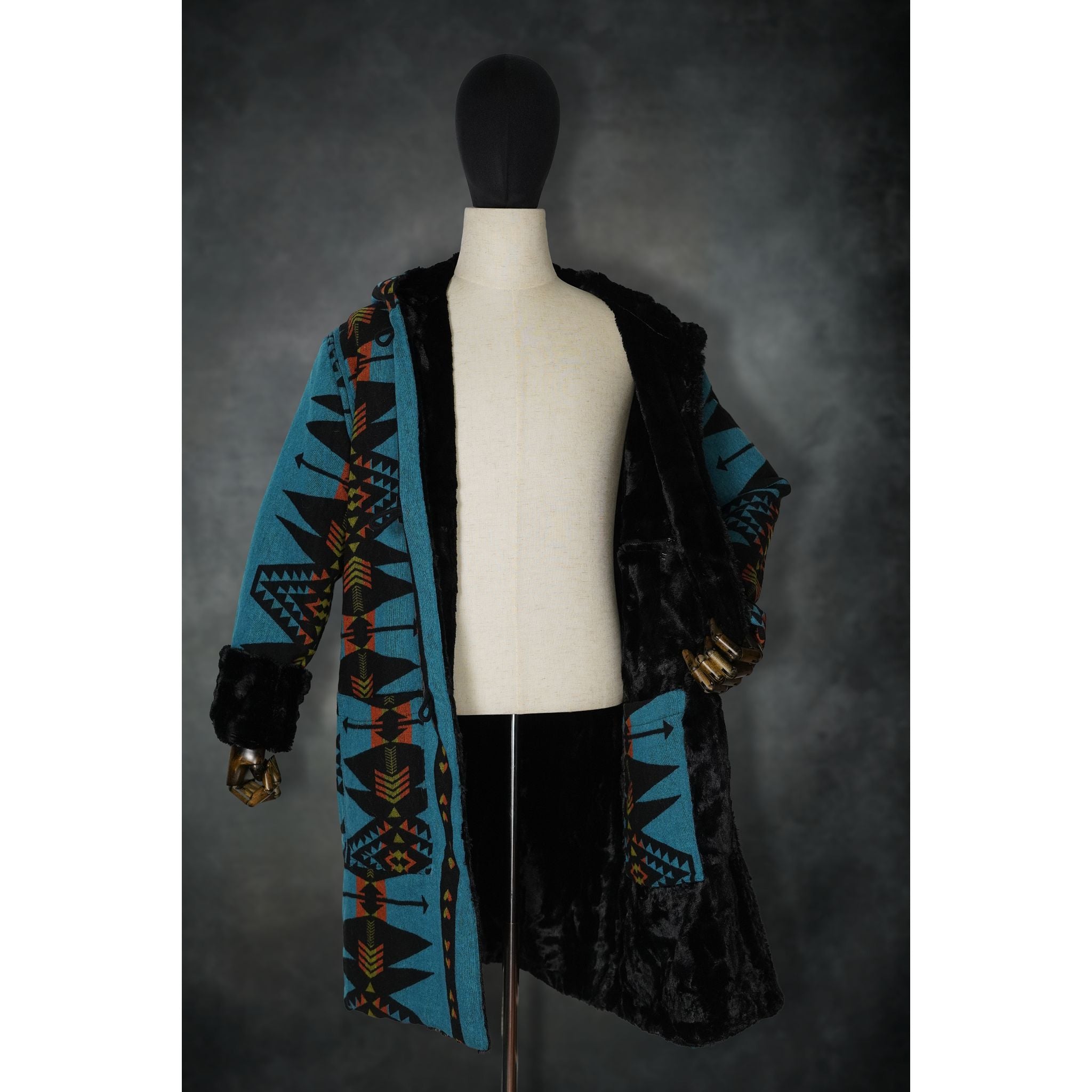 Azure Classic Coat - Kimono Dave