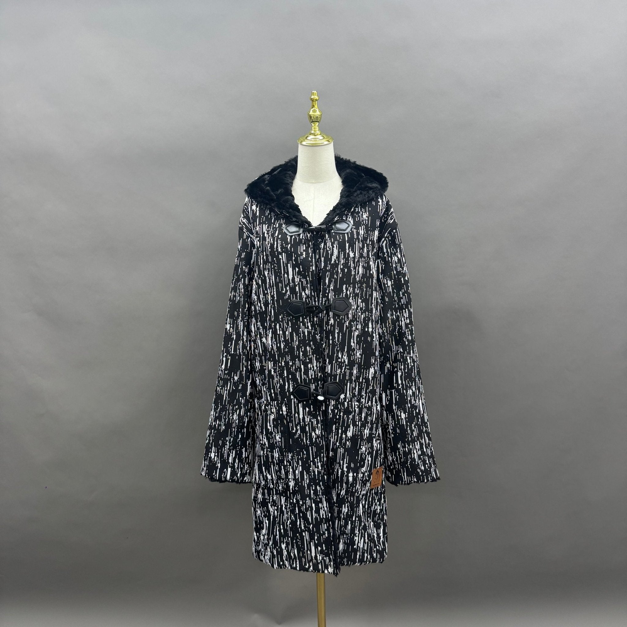 Binary Code Classic Coat - Kimono Dave