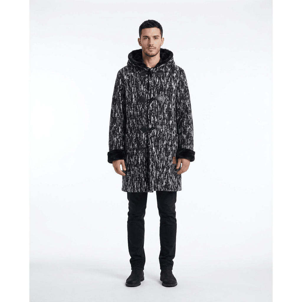 Binary Code Classic Coat - Kimono Dave