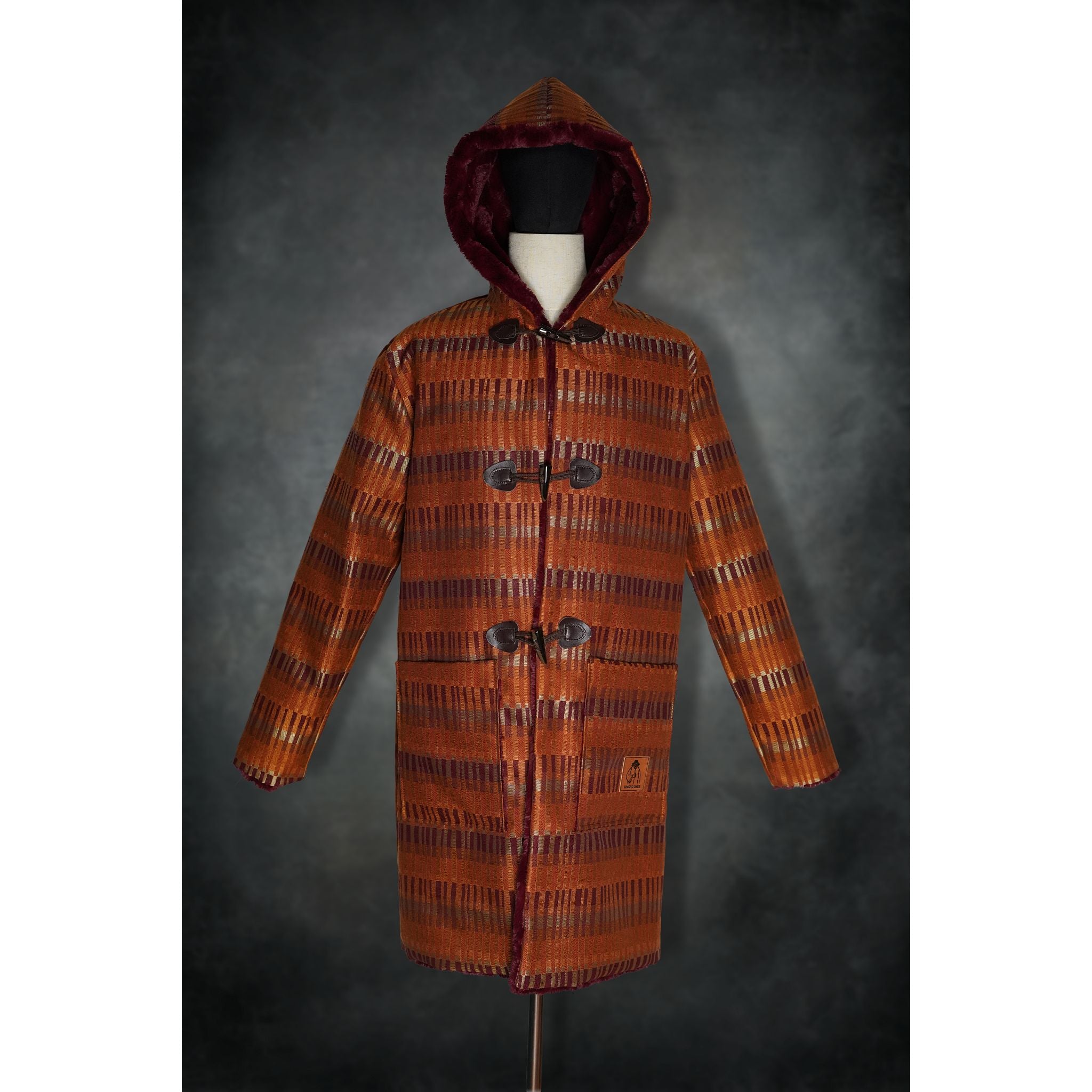 Binary Code Classic Coat - Kimono Dave