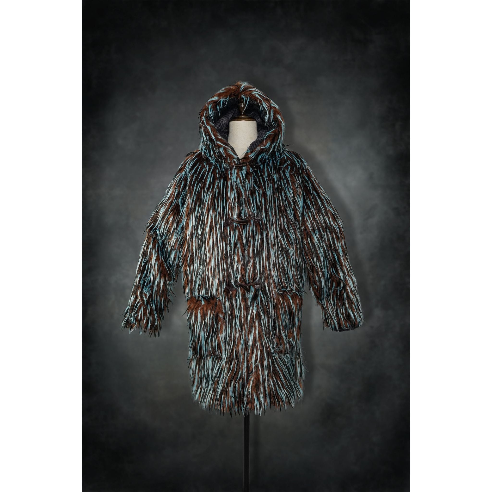 Blue Sky Spike Classic Coat - Kimono Dave