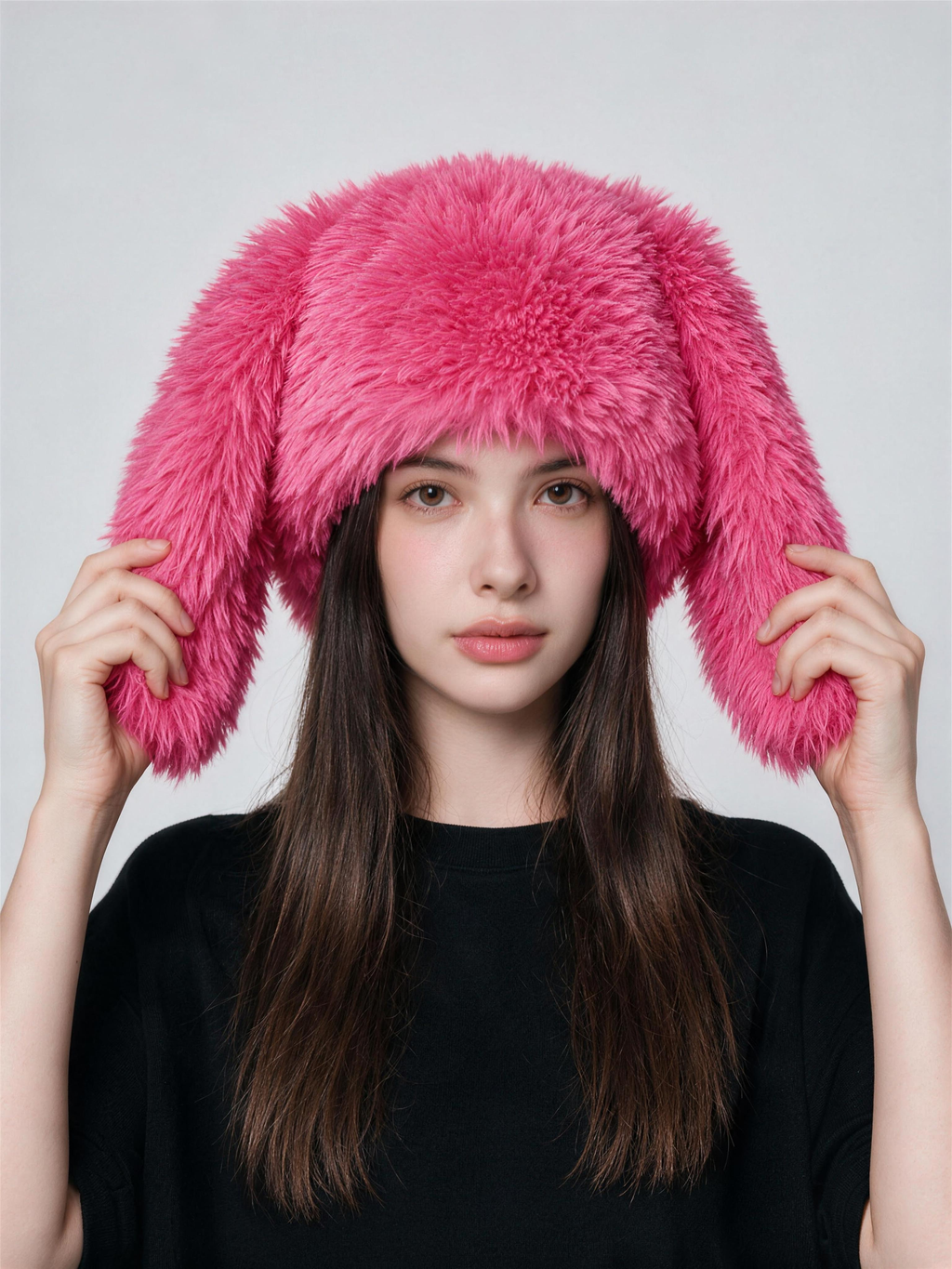 Fuzzy Bunny Hats
