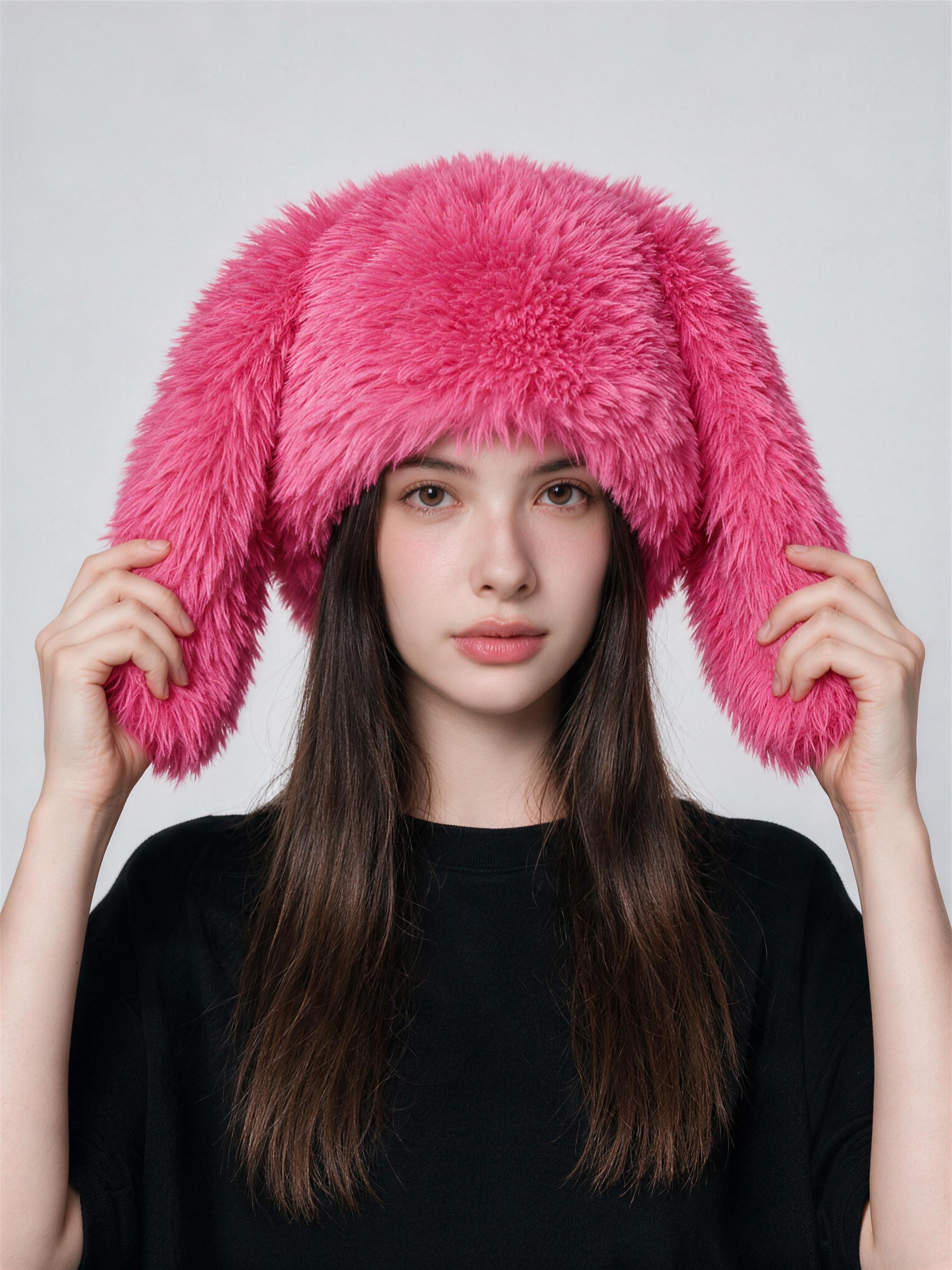Fuzzy Bunny Hats