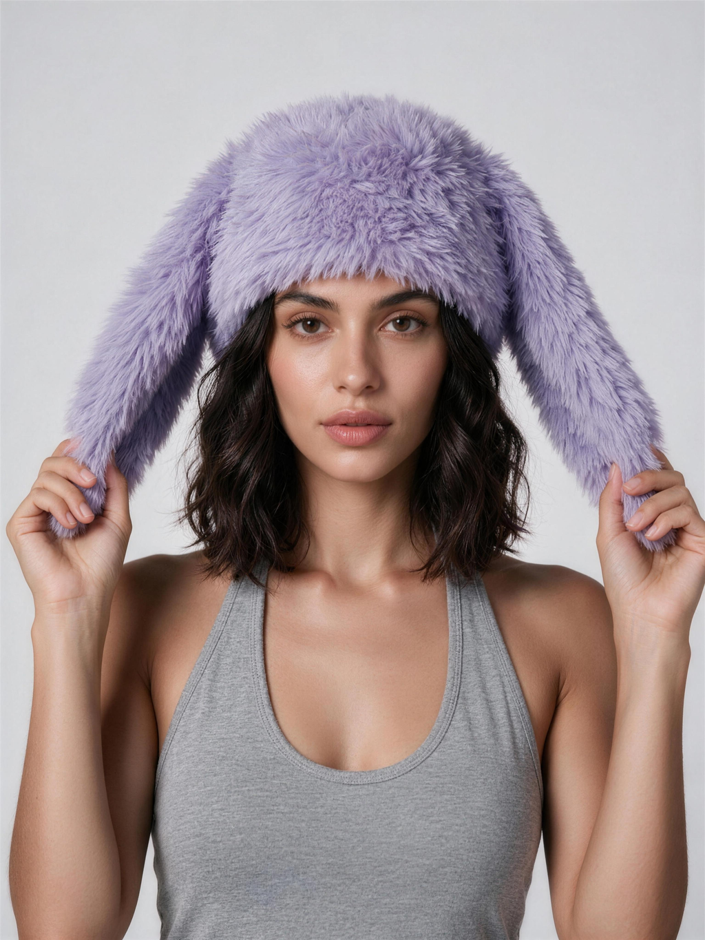 Fuzzy Bunny Hats