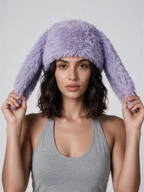 Fuzzy Bunny Hats