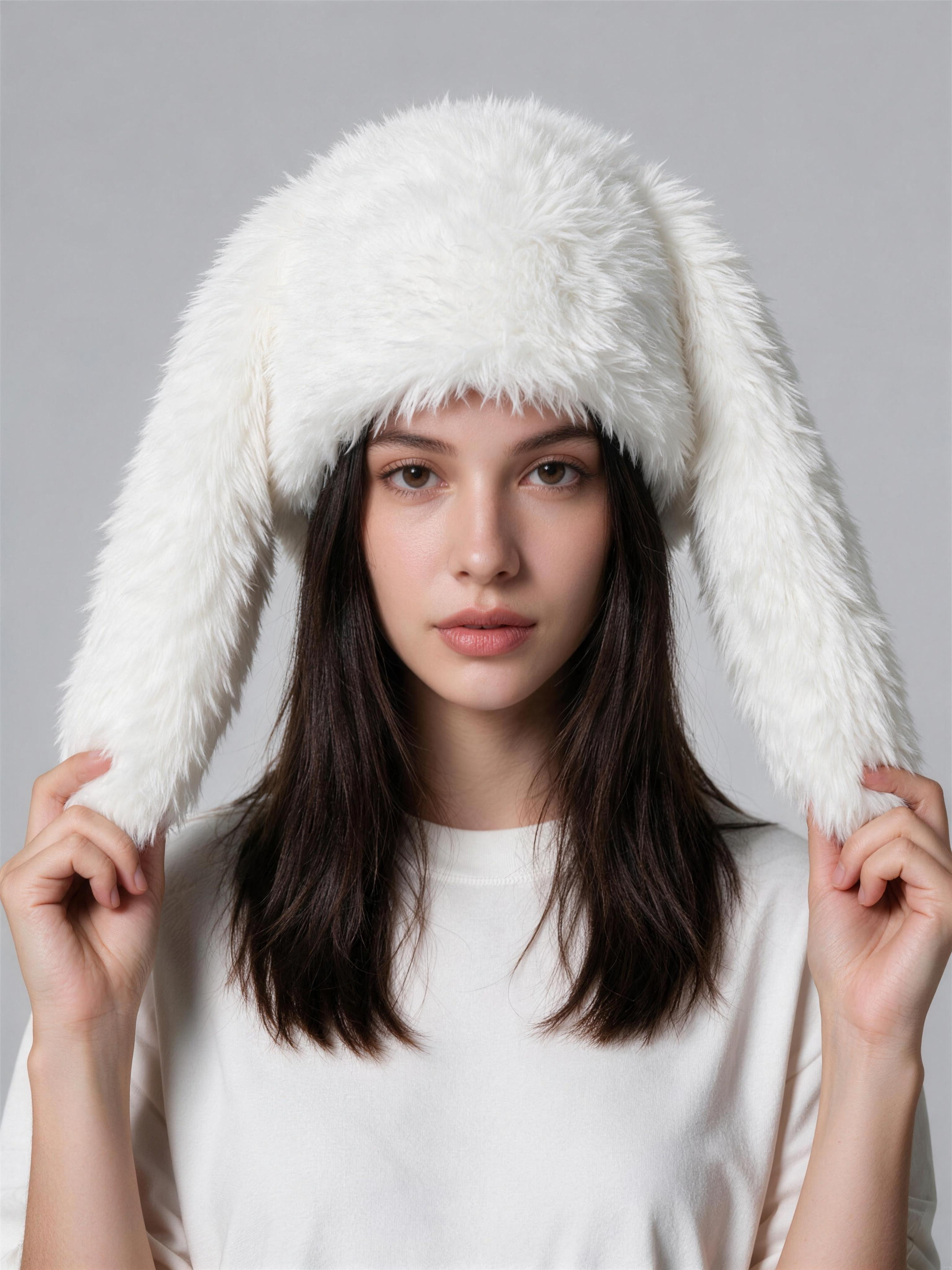 Fuzzy Bunny Hats