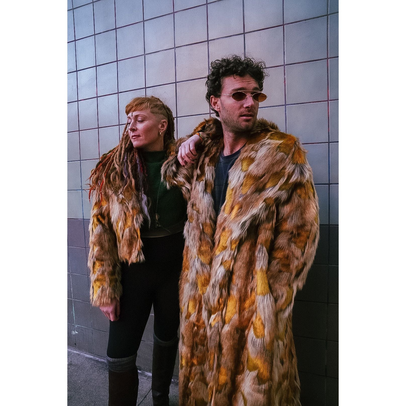 Crop Golden Giraffe - Kimono Dave