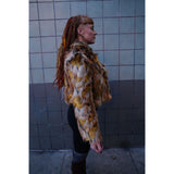 Crop Golden Giraffe - Kimono Dave