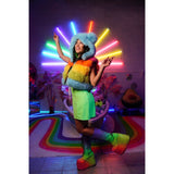 Crop Rainbow Transformer - Kimono Dave