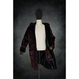 Deep Maroon Yeti Coat - Kimono Dave