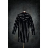 Deep Maroon Yeti Coat - Kimono Dave