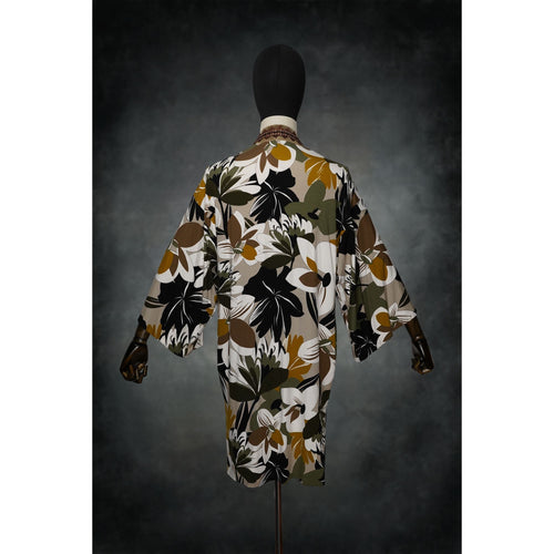 Earth Bloom Stretch Knit Kimono - Kimono Dave