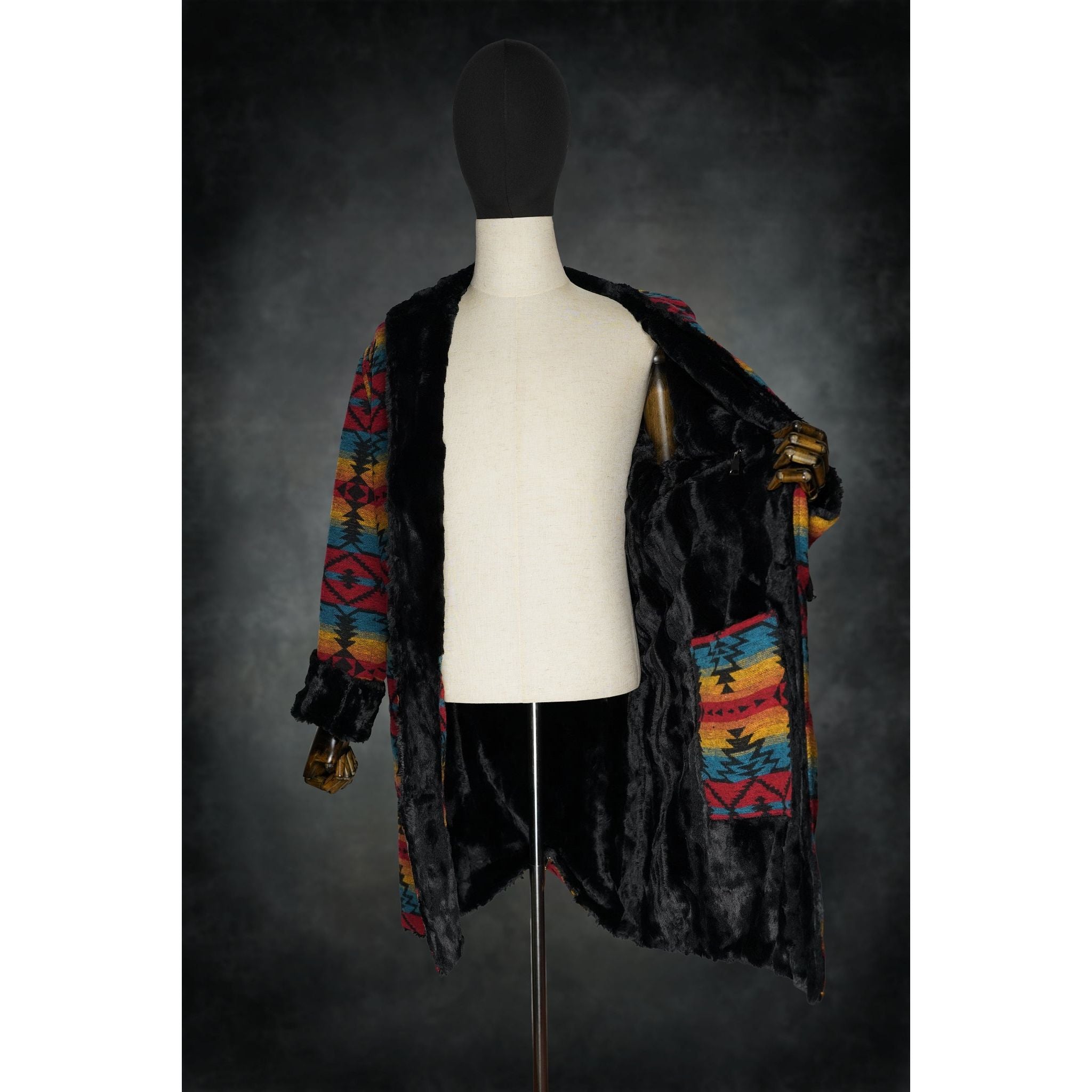 Embers Classic Zip - off Coat - Kimono Dave