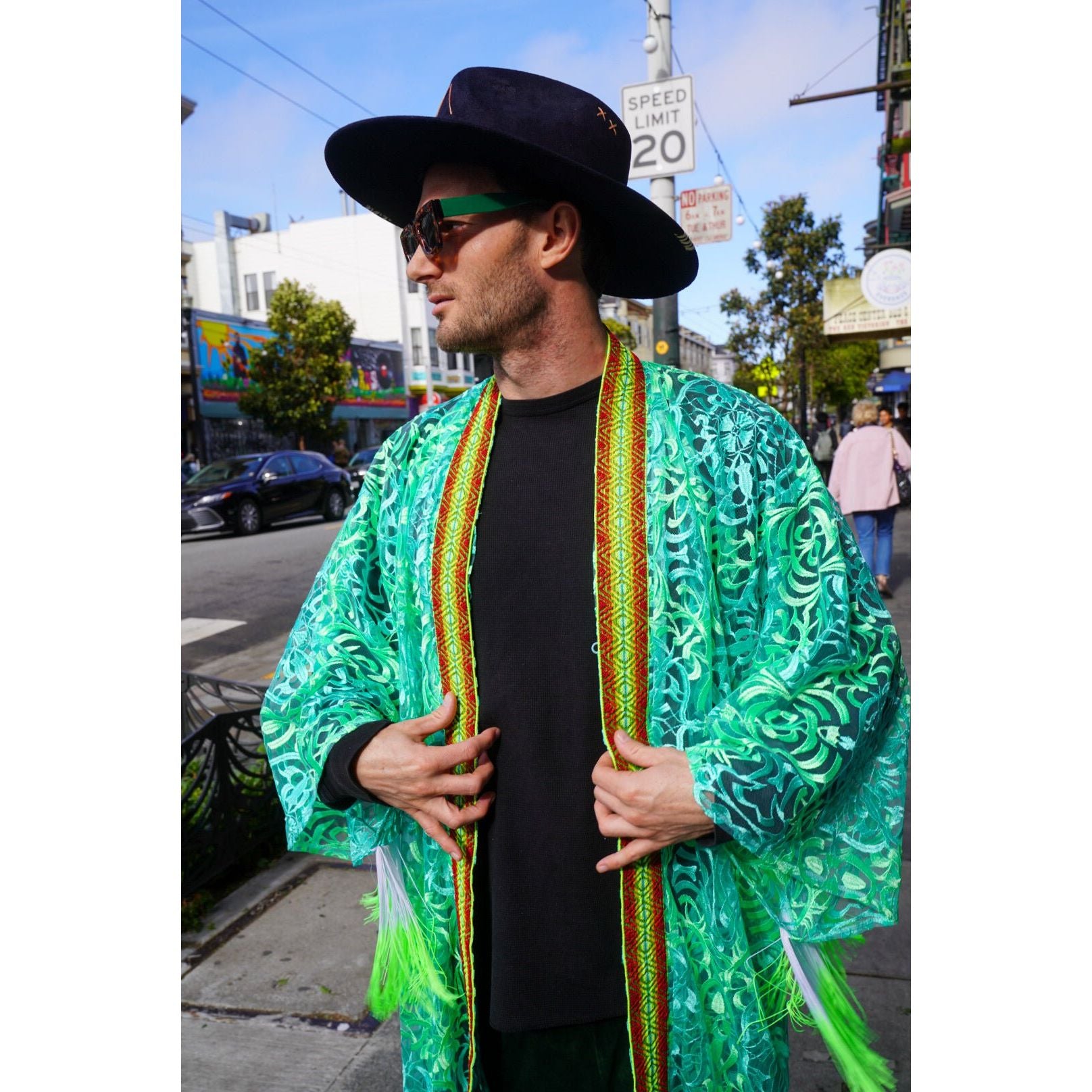 Emerson X Kimono Dave Flair Kimono - Kimono Dave