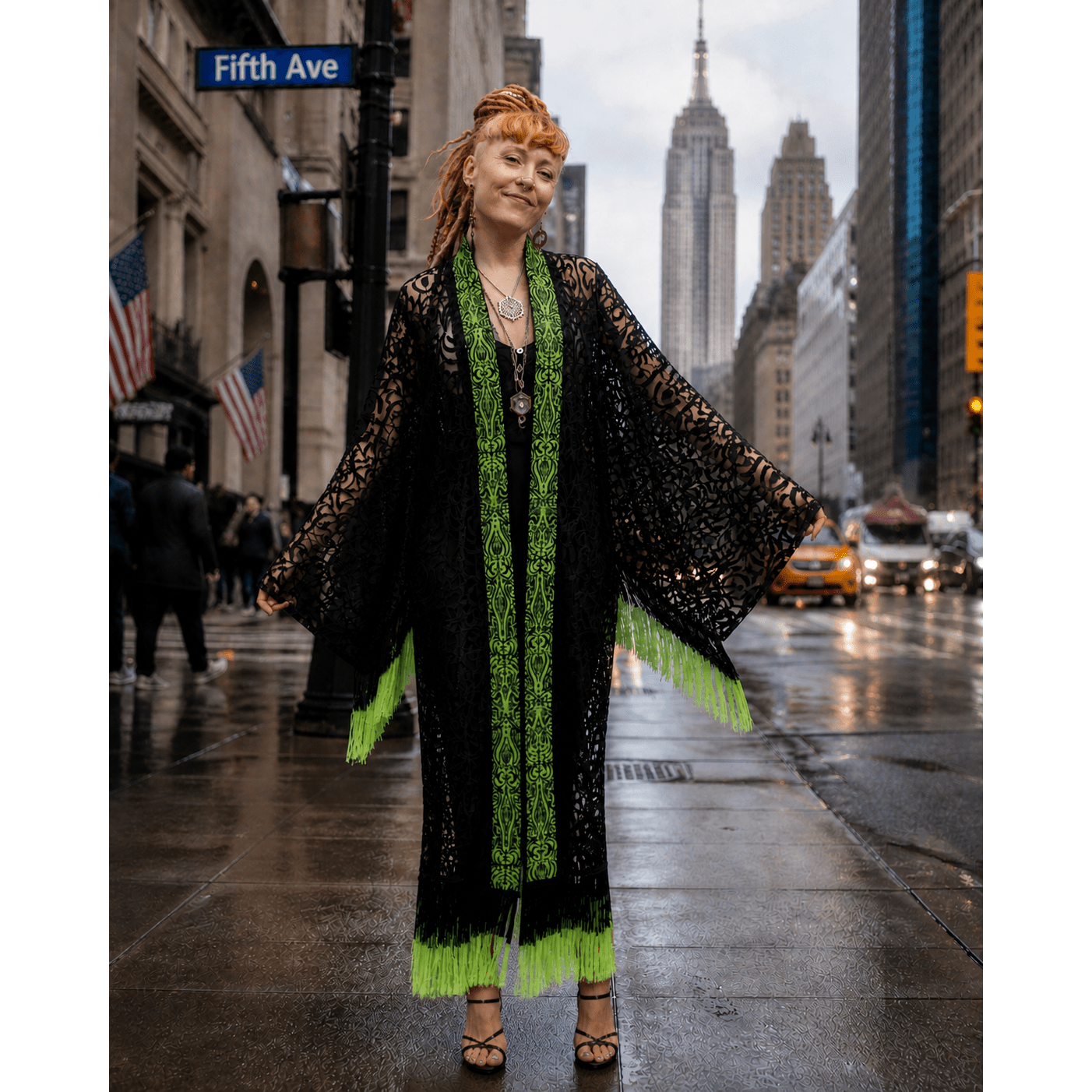 Emerson X Kimono Dave Flair Kimono - Kimono Dave