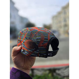 Floral Matrix 5 Panel Hat - Kimono Dave