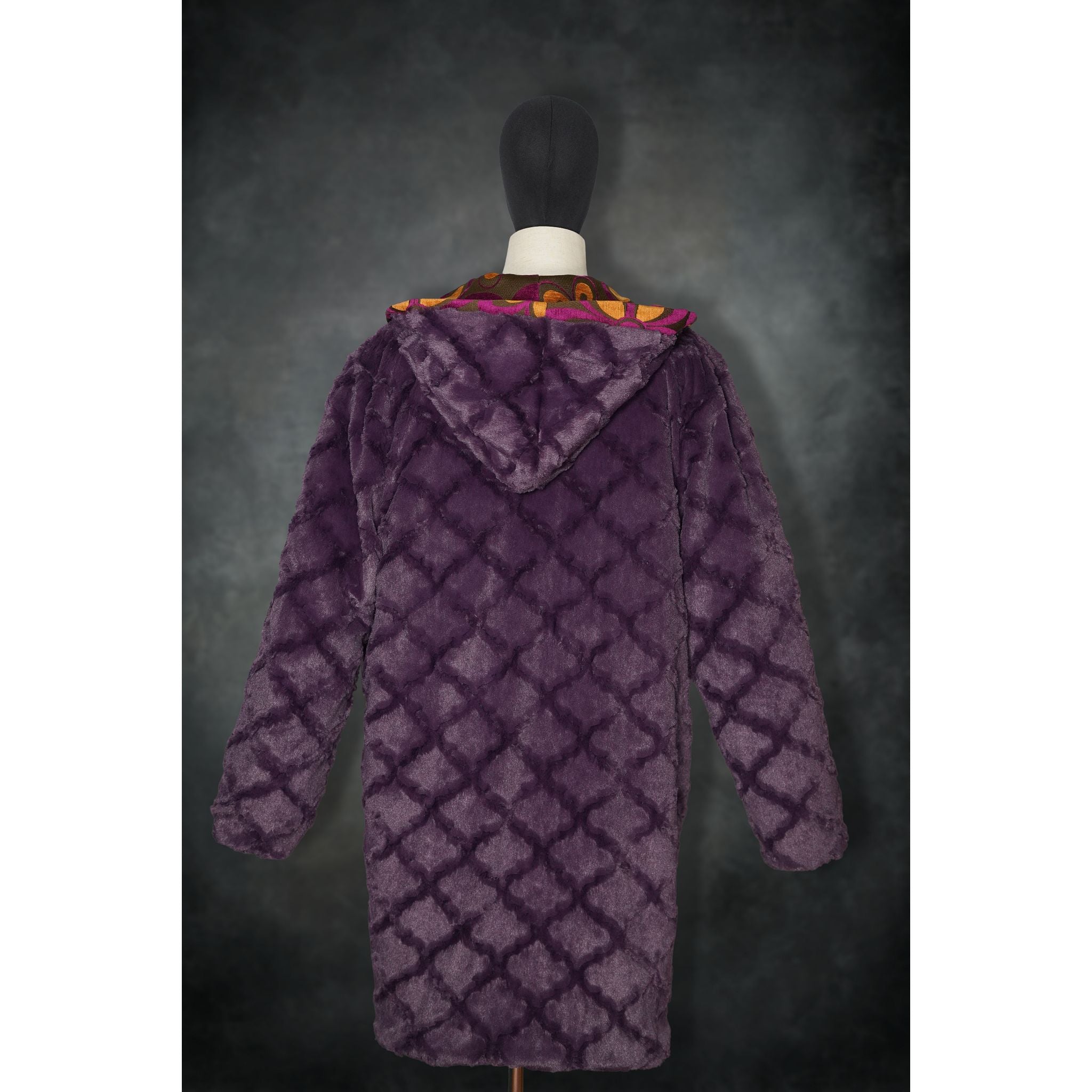 Flower Power Classic Coat - Kimono Dave