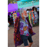 Flower Power Classic Coat - Kimono Dave