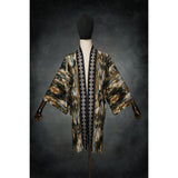 Forest Drift Stretch Knit Kimono - Kimono Dave
