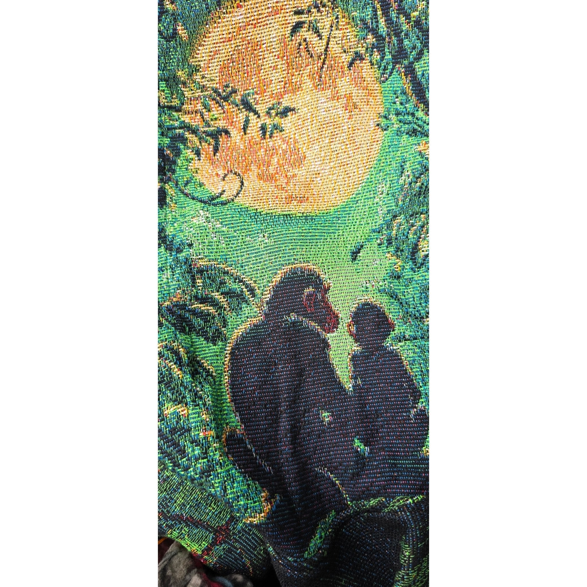 Forest Tapestry Owl Hoodie - Kimono Dave