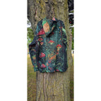 Forest Tapestry Owl Hoodie - Kimono Dave