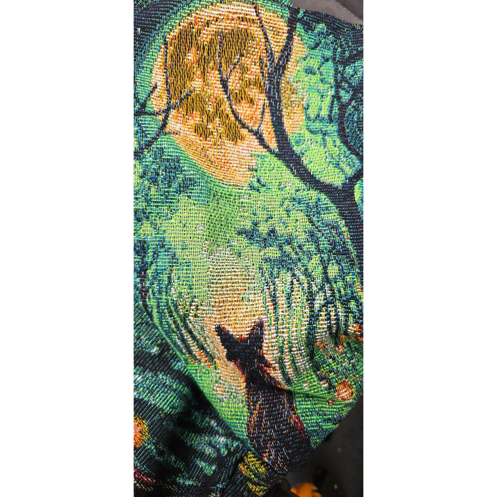Forest Tapestry Owl Hoodie - Kimono Dave