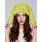 Fuzzy Bunny Hats - Kimono Dave