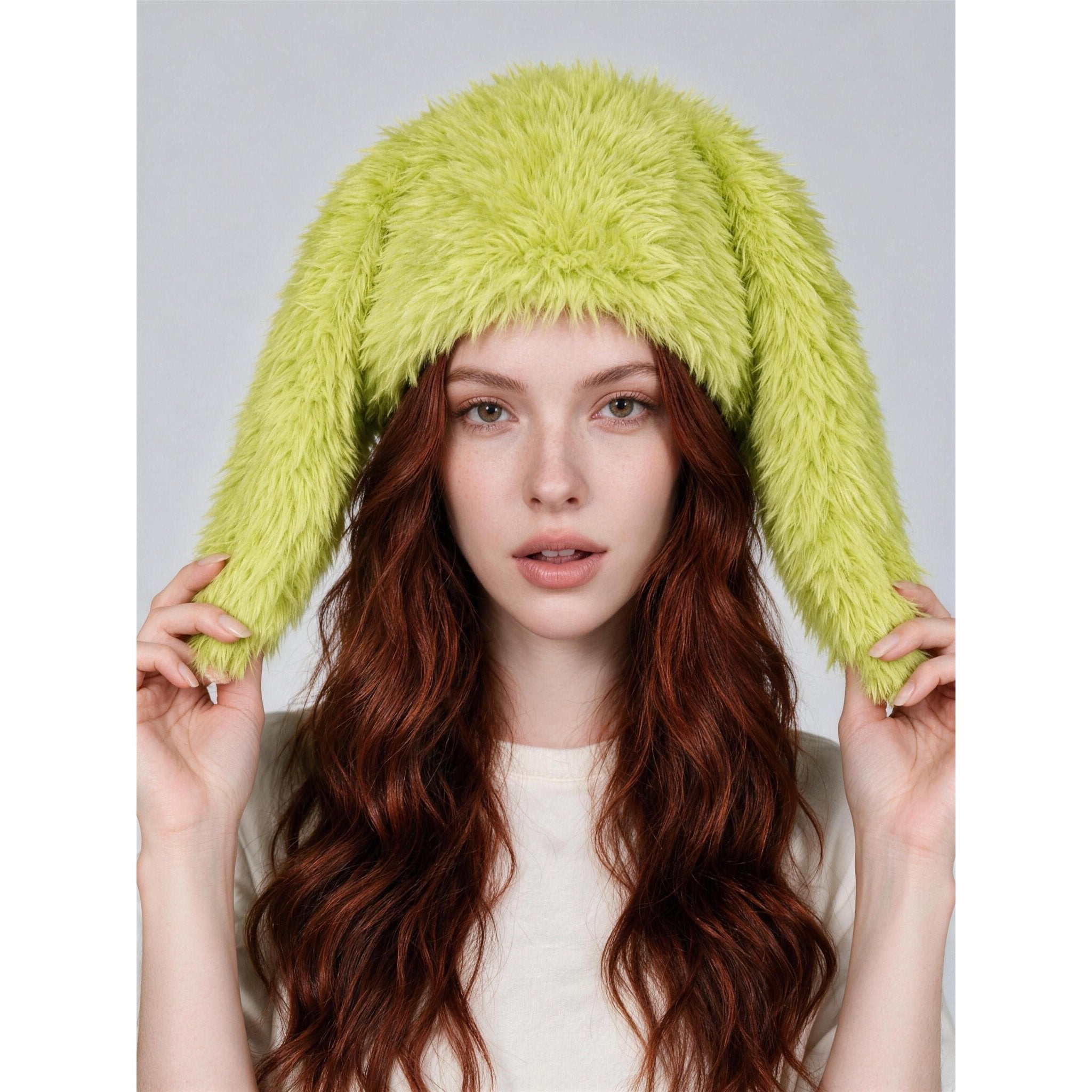 Fuzzy Bunny Hats - Kimono Dave