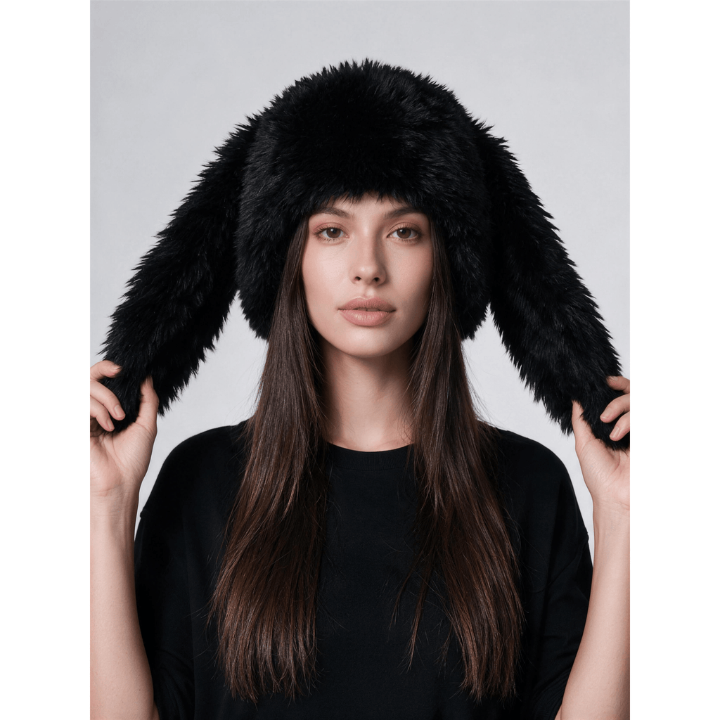 Fuzzy Bunny Hats - Kimono Dave