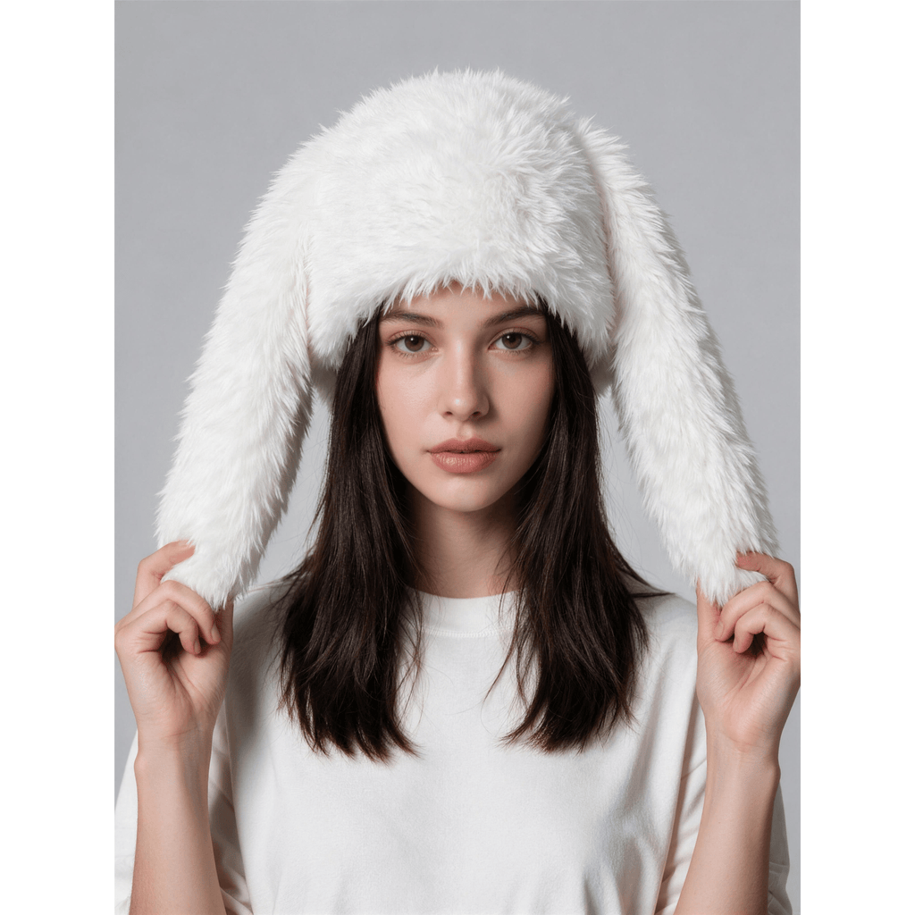 Fuzzy Bunny Hats - Kimono Dave