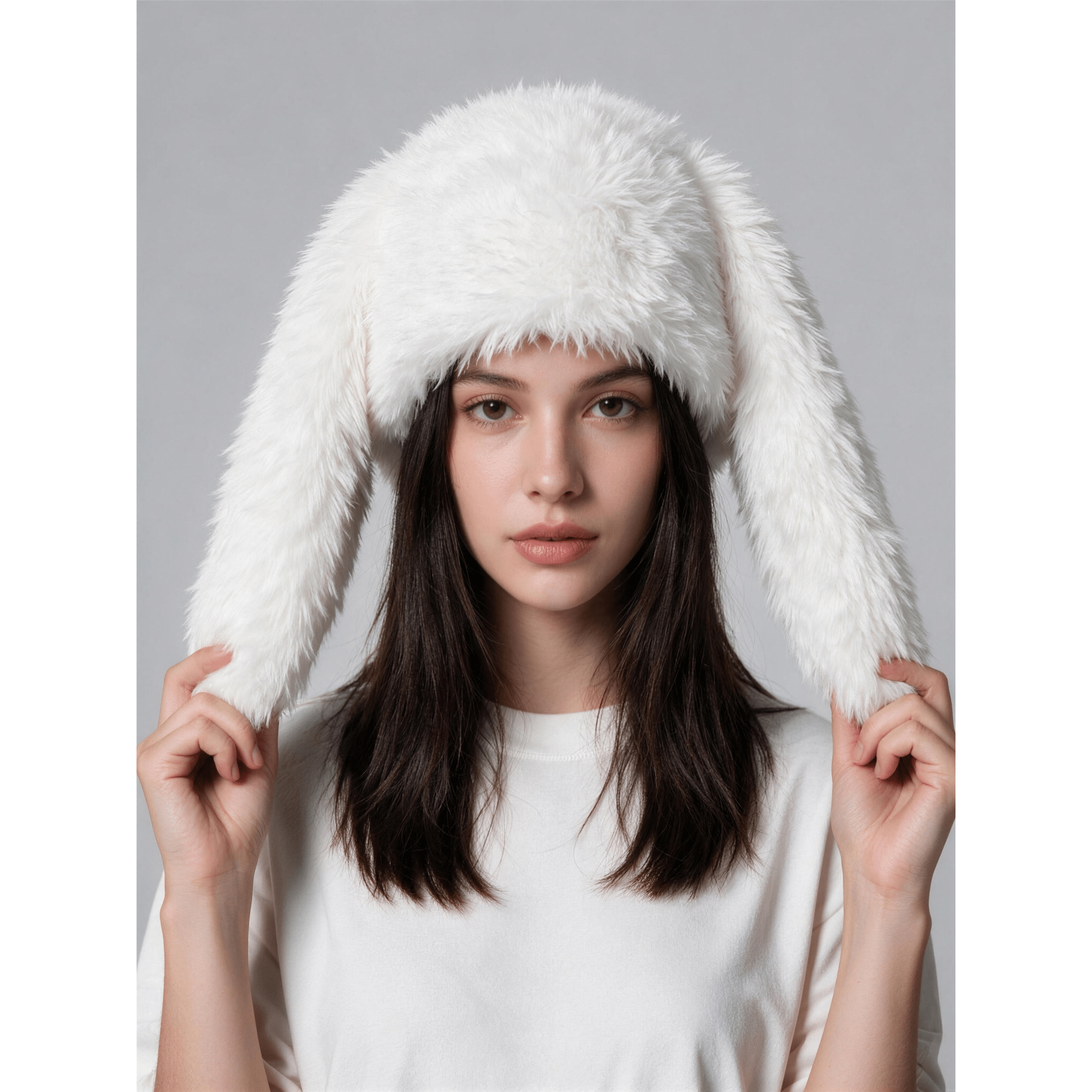 Fuzzy Bunny Hats - Kimono Dave