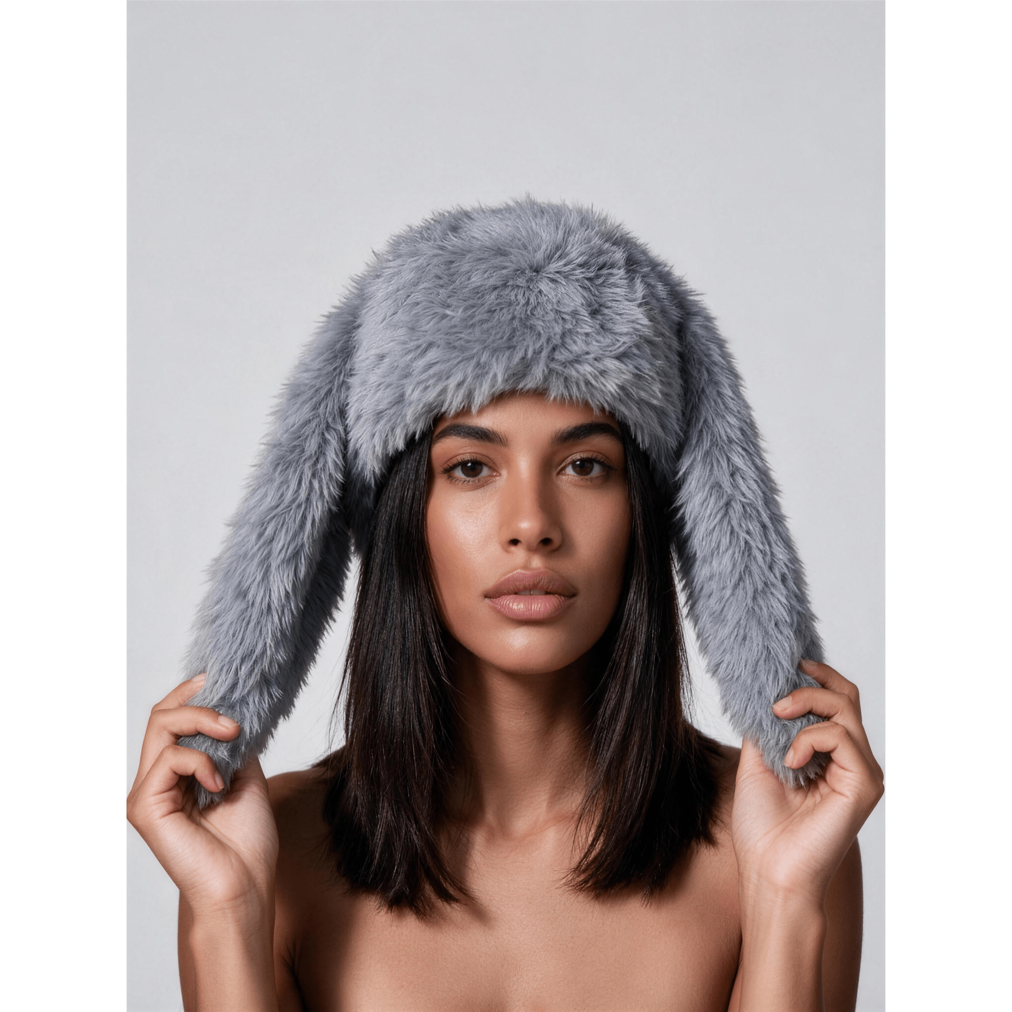 Fuzzy Bunny Hats - Kimono Dave
