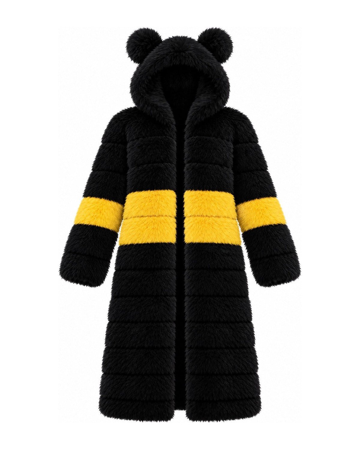 Game Day Coat – Black & Gold - Kimono Dave