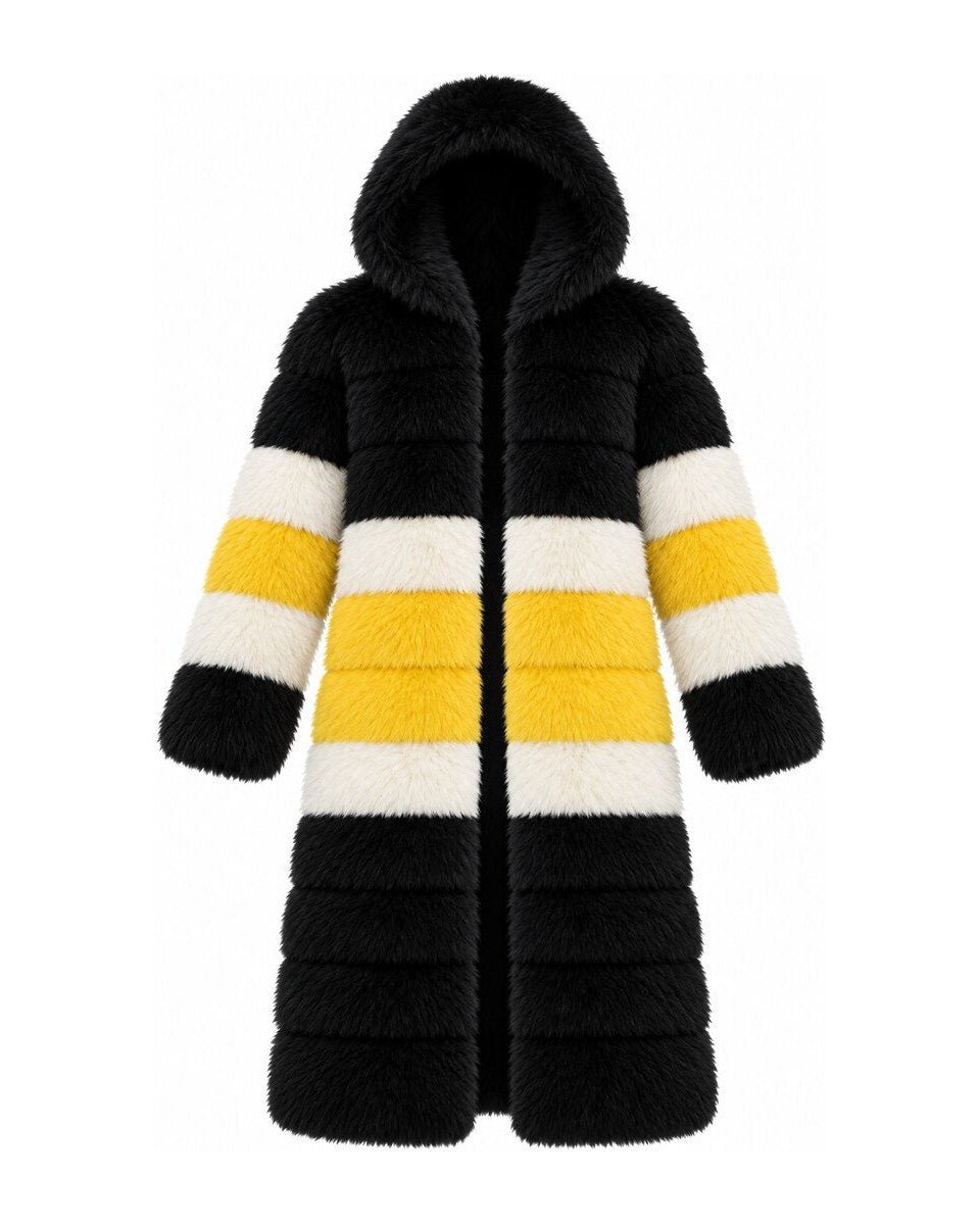 Game Day Coat – Black & Gold - Kimono Dave