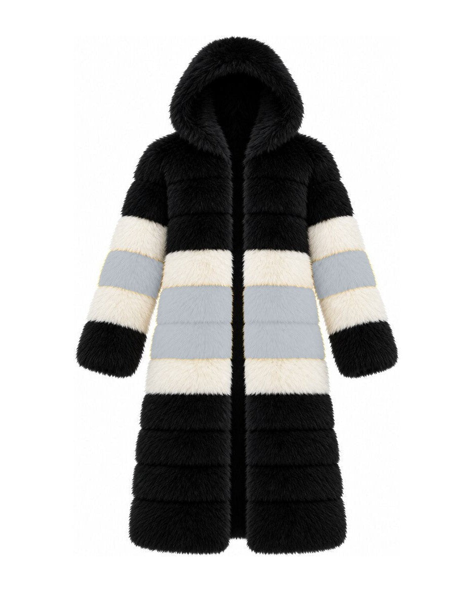 Game Day Coat – Black & Silver - Kimono Dave