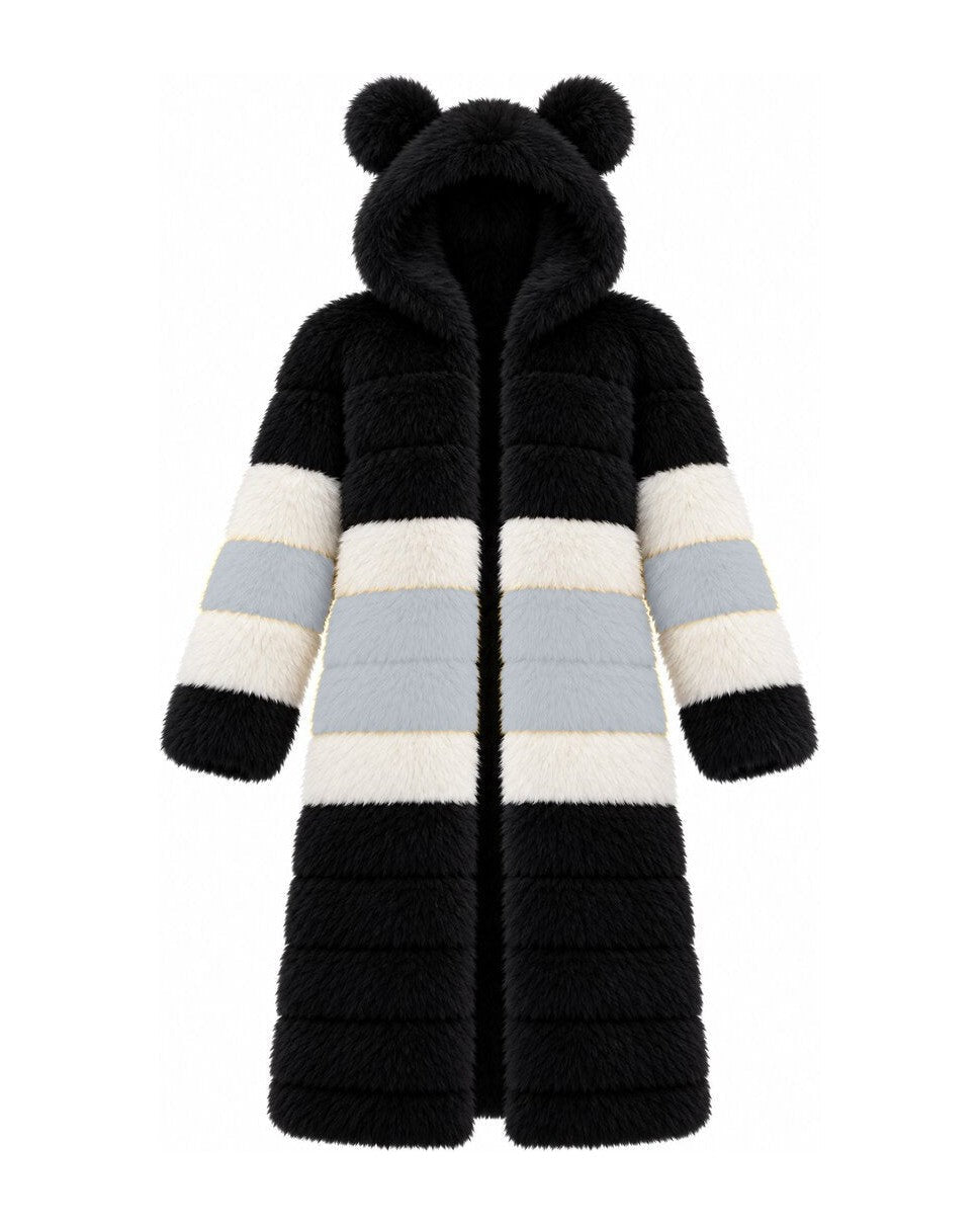 Game Day Coat – Black & Silver - Kimono Dave