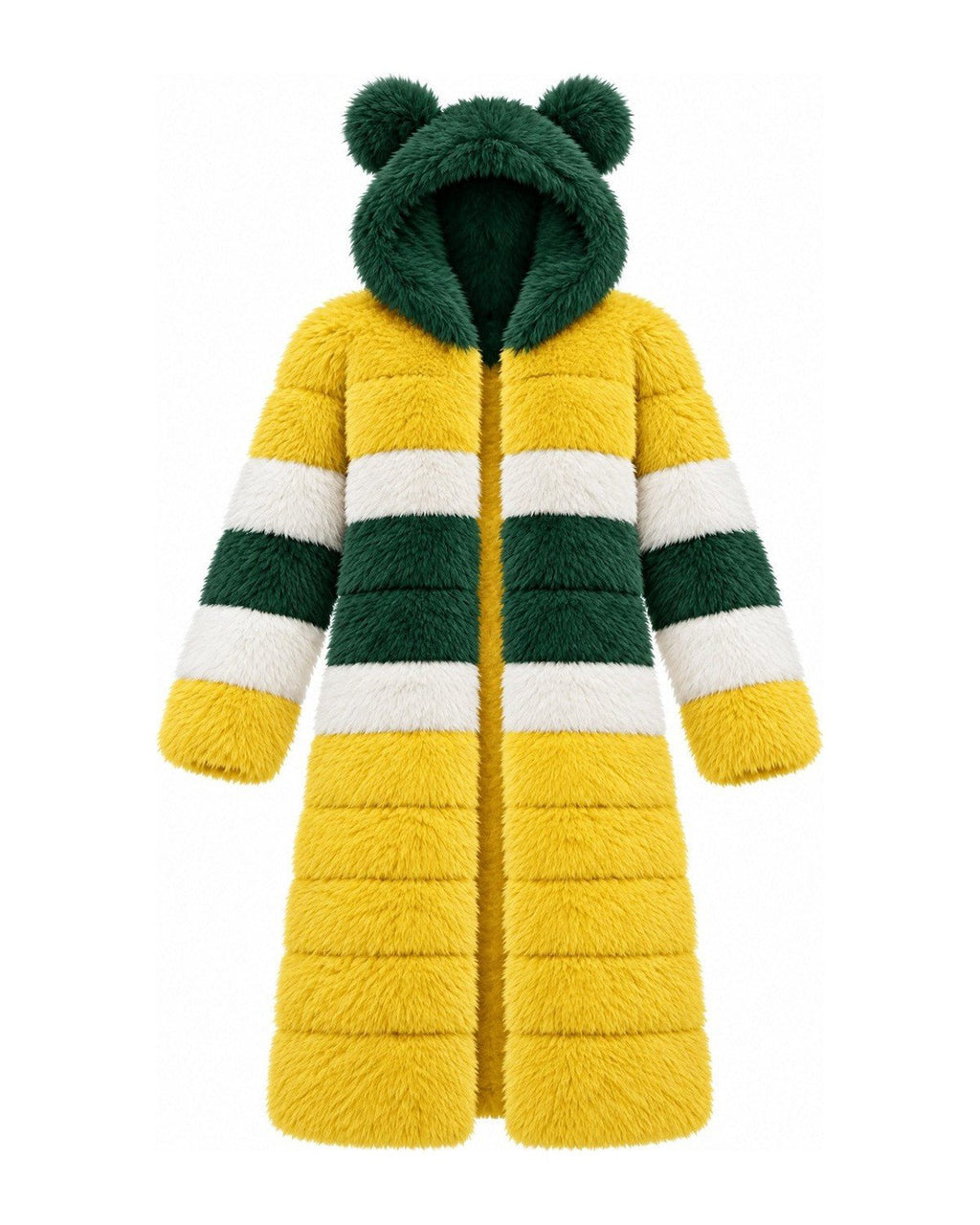 Game Day Coat – Green & Gold - Kimono Dave