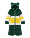 Game Day Coat – Green & Gold - Kimono Dave