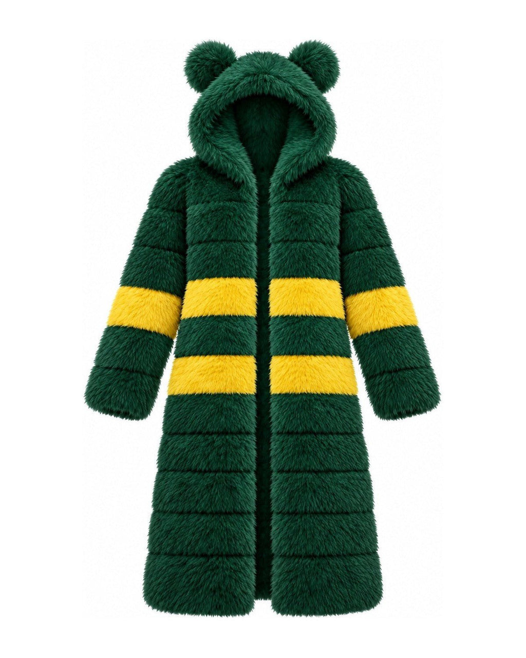 Game Day Coat – Green & Gold - Kimono Dave