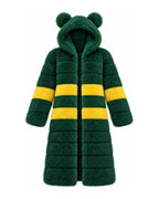 Game Day Coat – Green & Gold - Kimono Dave