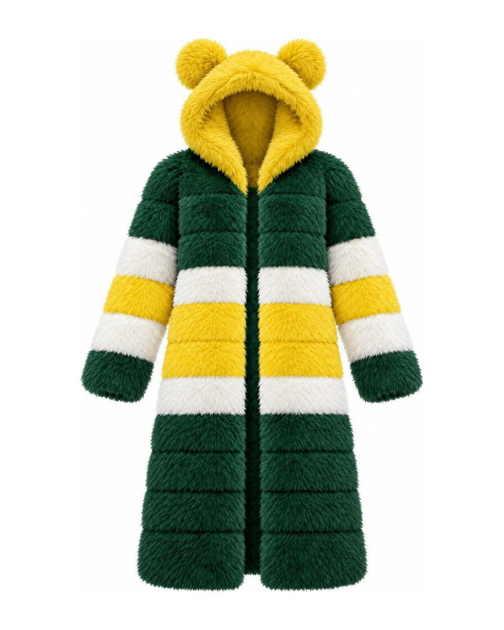 Game Day Coat – Green & Gold - Kimono Dave