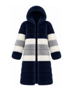 Game Day Coat – Navy & Silver - Kimono Dave