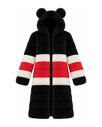 Game Day Coat – Red & Black - Kimono Dave