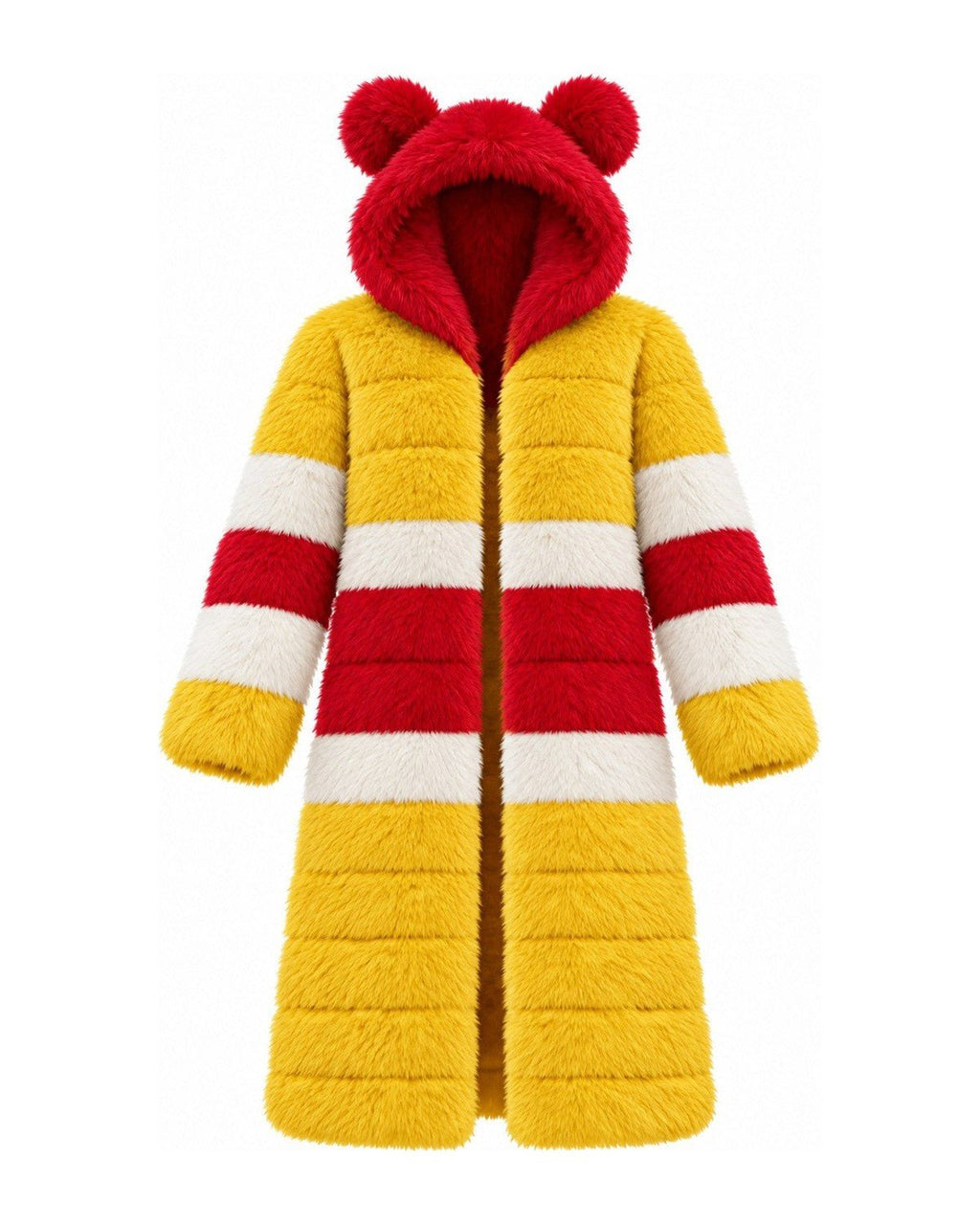 Game Day Coat – Red & Gold - Kimono Dave