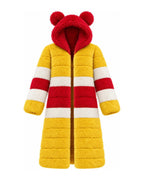 Game Day Coat – Red & Gold - Kimono Dave