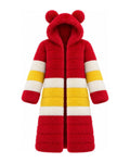 Game Day Coat – Red & Gold - Kimono Dave