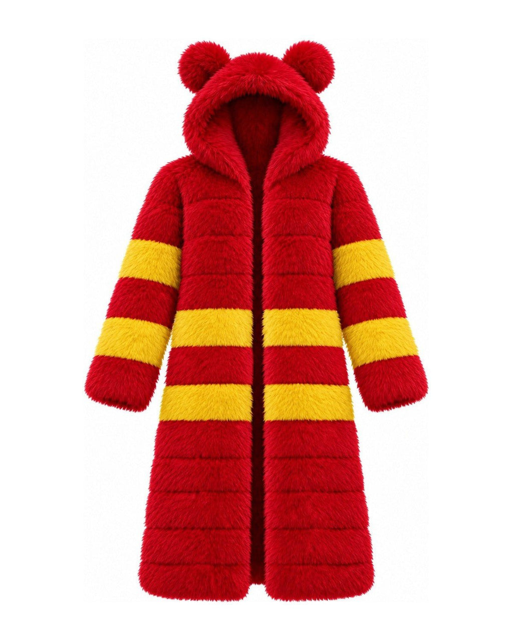 Game Day Coat – Red & Gold - Kimono Dave
